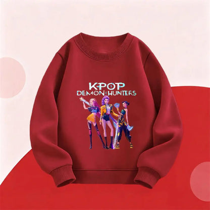 Felpa KPOP In Vari Colori per Bambini da 18 Mesi a 7 Anni