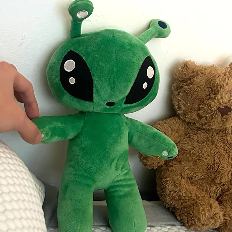 Peluche Cuscino Alieno Verde – 15–35 cm (5,9–13,8 in)