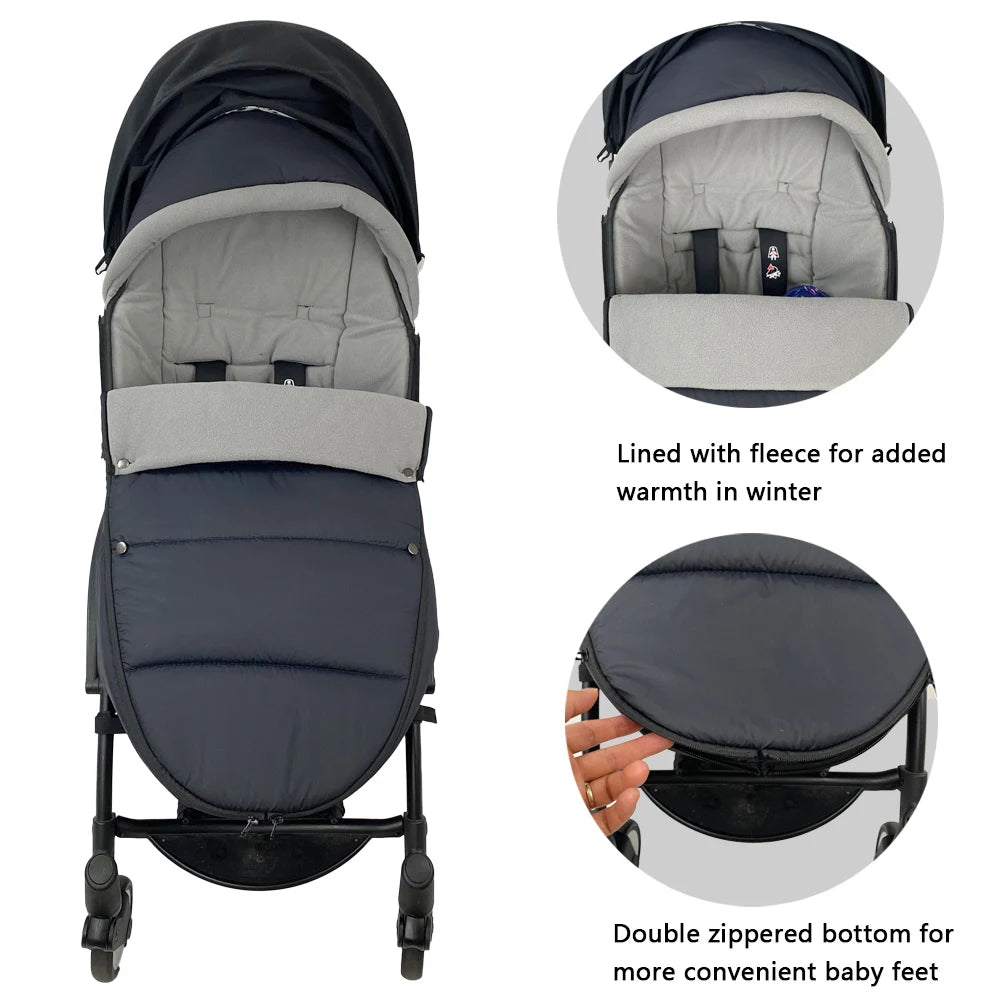Universal Padded Stroller Footmuff, Compatible for YOYO and YOYO2