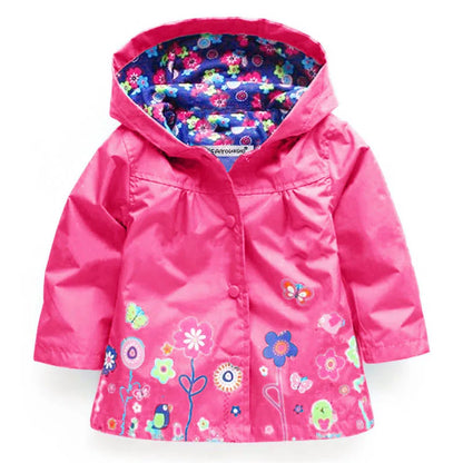 Veste imperméable multivariante avec capuche pour enfants