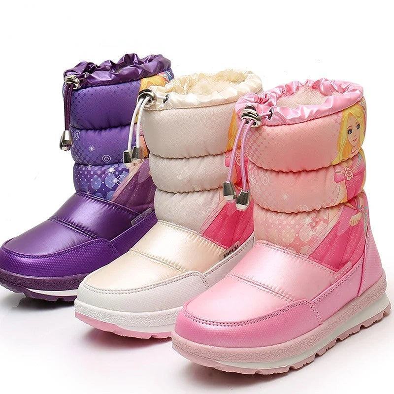 Stivali da Neve Caldi per Bambini – 3–12 Anni