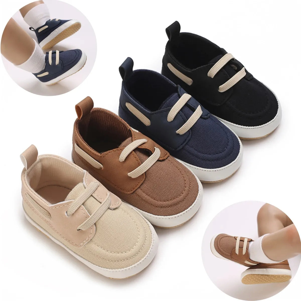 Multivariant Baby First Step Shoes