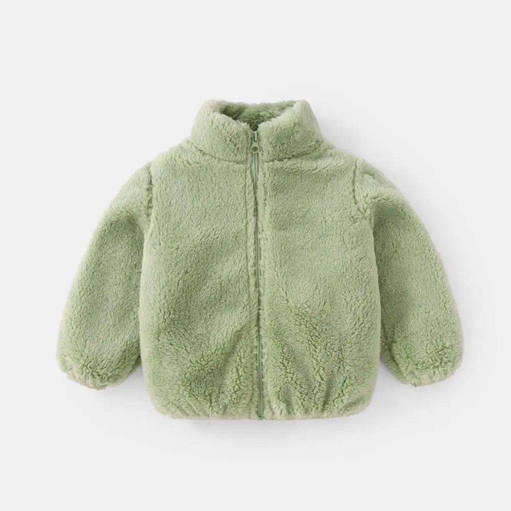 Giacca Calda in Peluche per Bambini