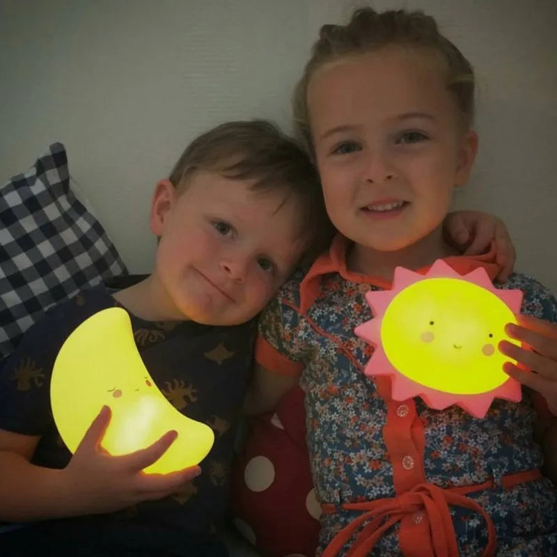 Lumières décoratives multivariées de lune de crème glacée de nuage pour des enfants