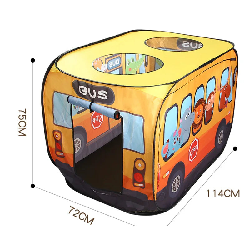 Tenda gioco pop up richiudibile Bus