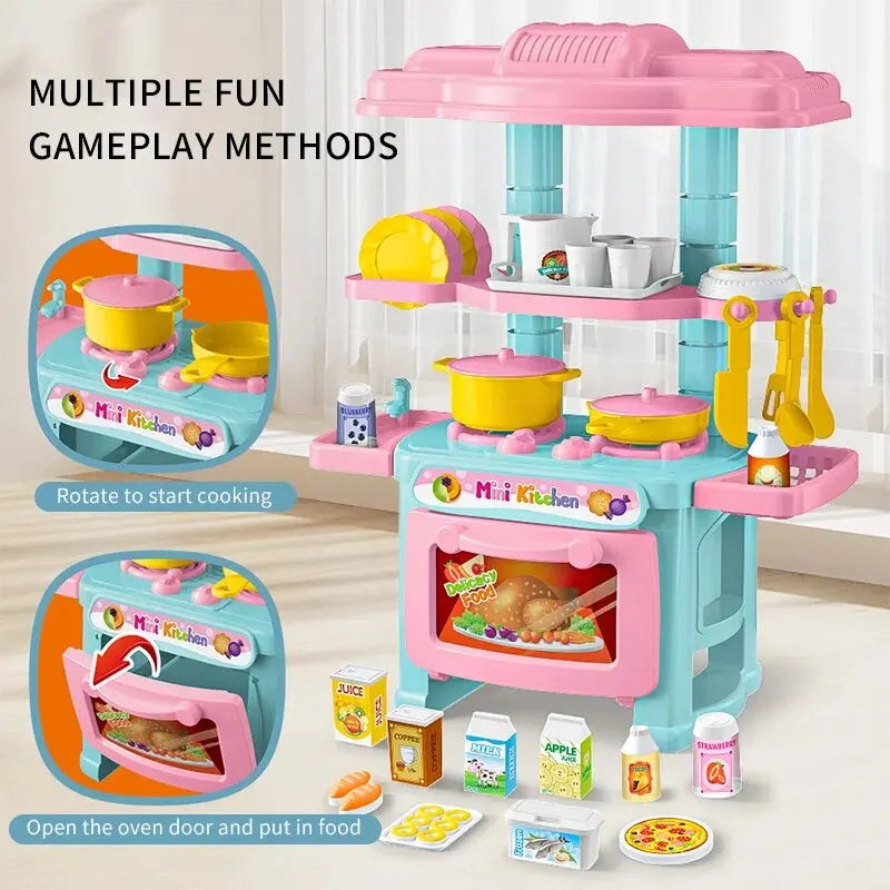 Cucina giocattolo educativo set da cucina completo – RocketBaby