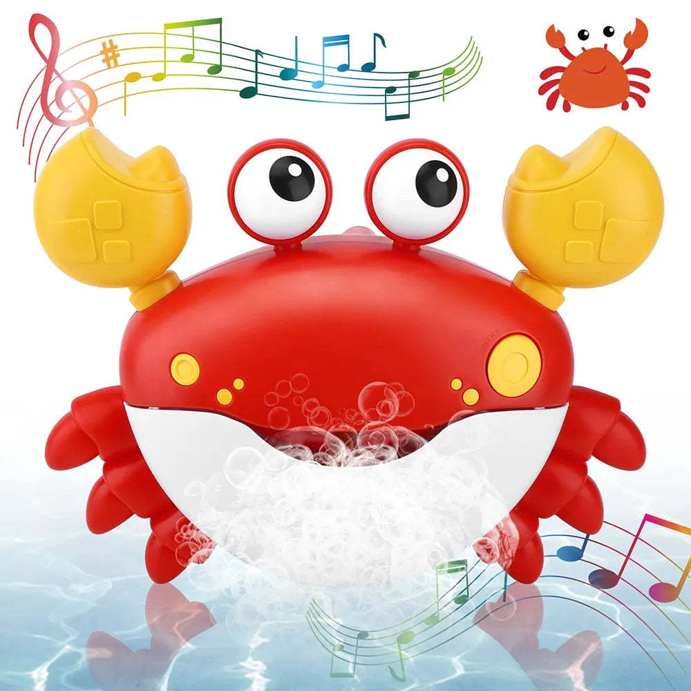 Jeu de bain musical au crabe mille bulles
