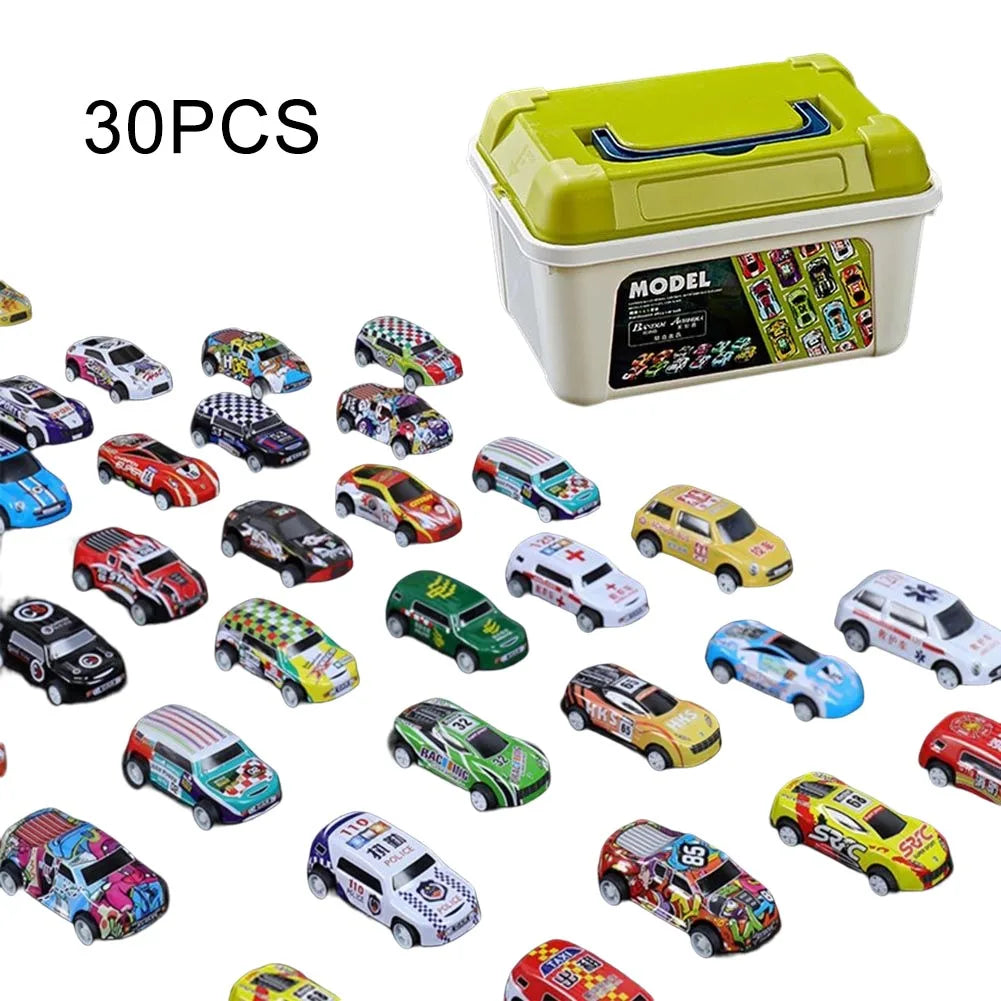 Set Macchinine con Box Contenitore – Regalo per Bambini