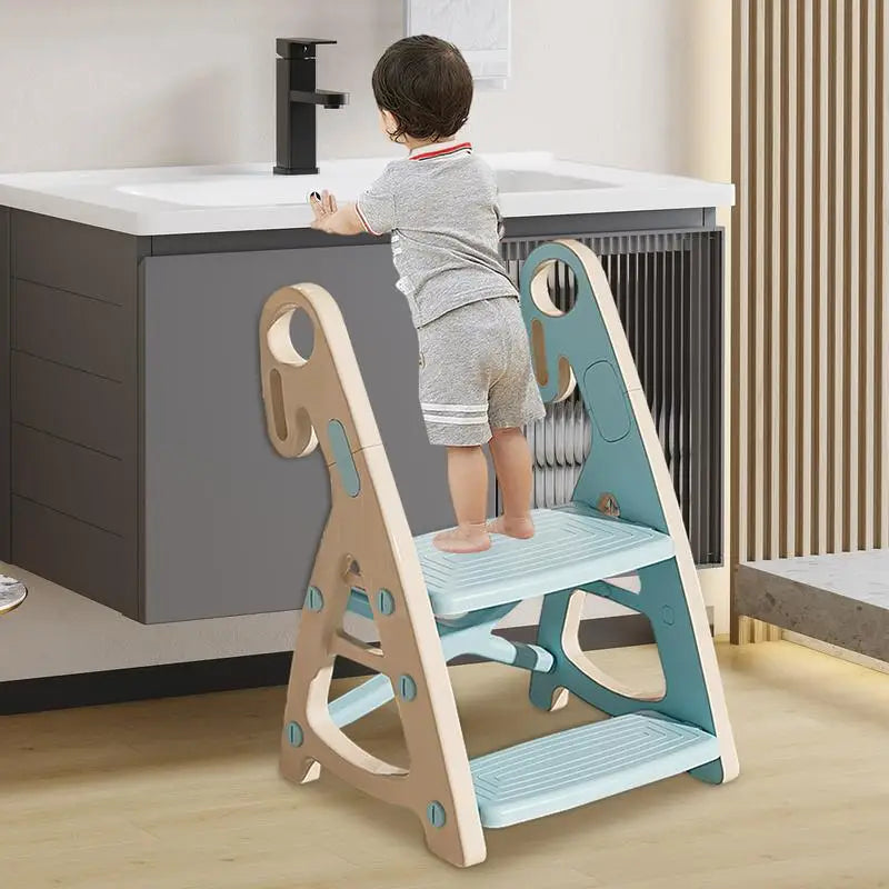 Scaletta Torre Montessori multiuso cucina e bagno