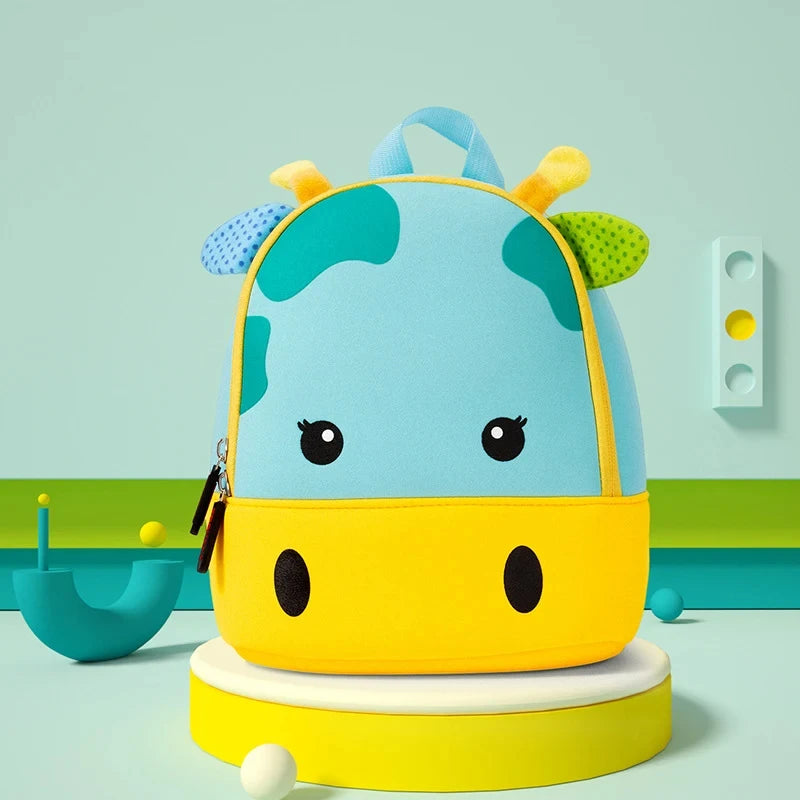 Mochilas de animais 3D para jardim de infância e escola