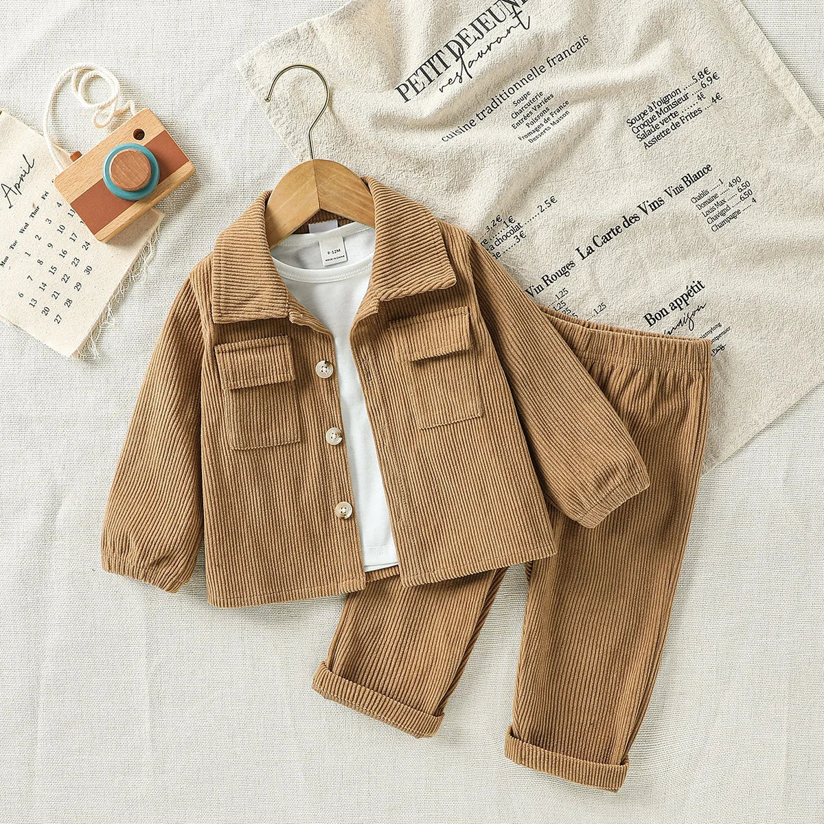 Set Giacca e Pantaloni da Bambino – 3–24 Mesi