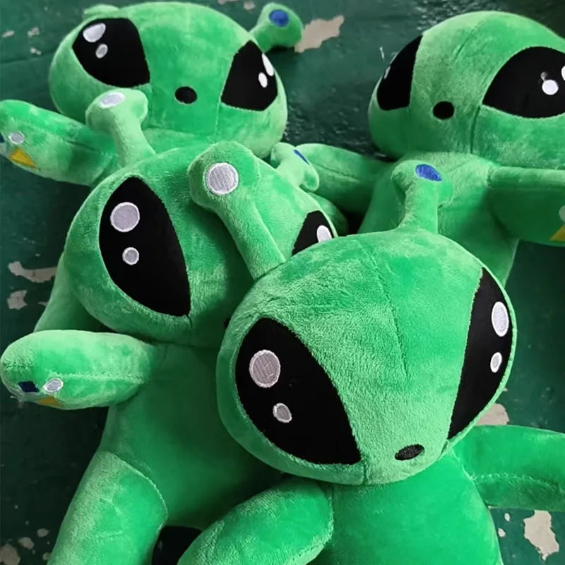 Peluche Cuscino Alieno Verde – 15–35 cm (5,9–13,8 in)