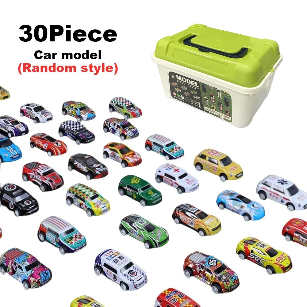 Set Macchinine con Box Contenitore – Regalo per Bambini