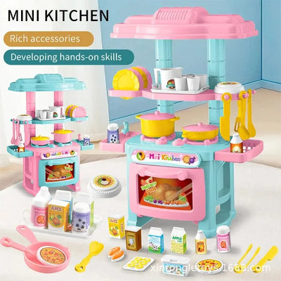 Cucina giocattolo educativo set da cucina completo