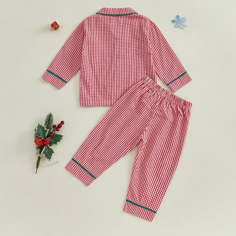 Pigiama Natalizio per Bambini – 6 Mesi–4 Anni