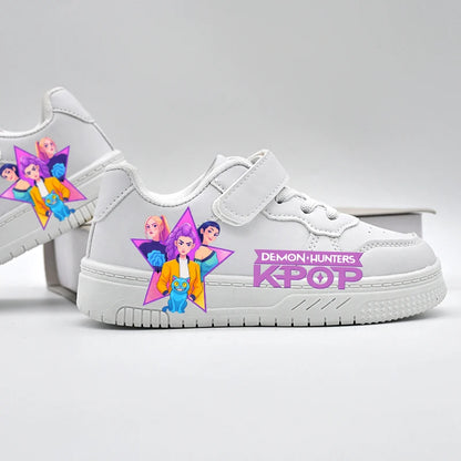 Scarpe Bianche Sneakers K Pop Da 3 a 12 Anni