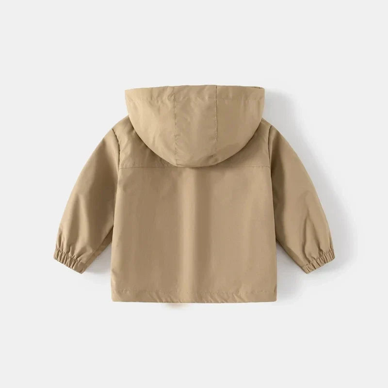 Giacca Antivento con Cappuccio per Bambini