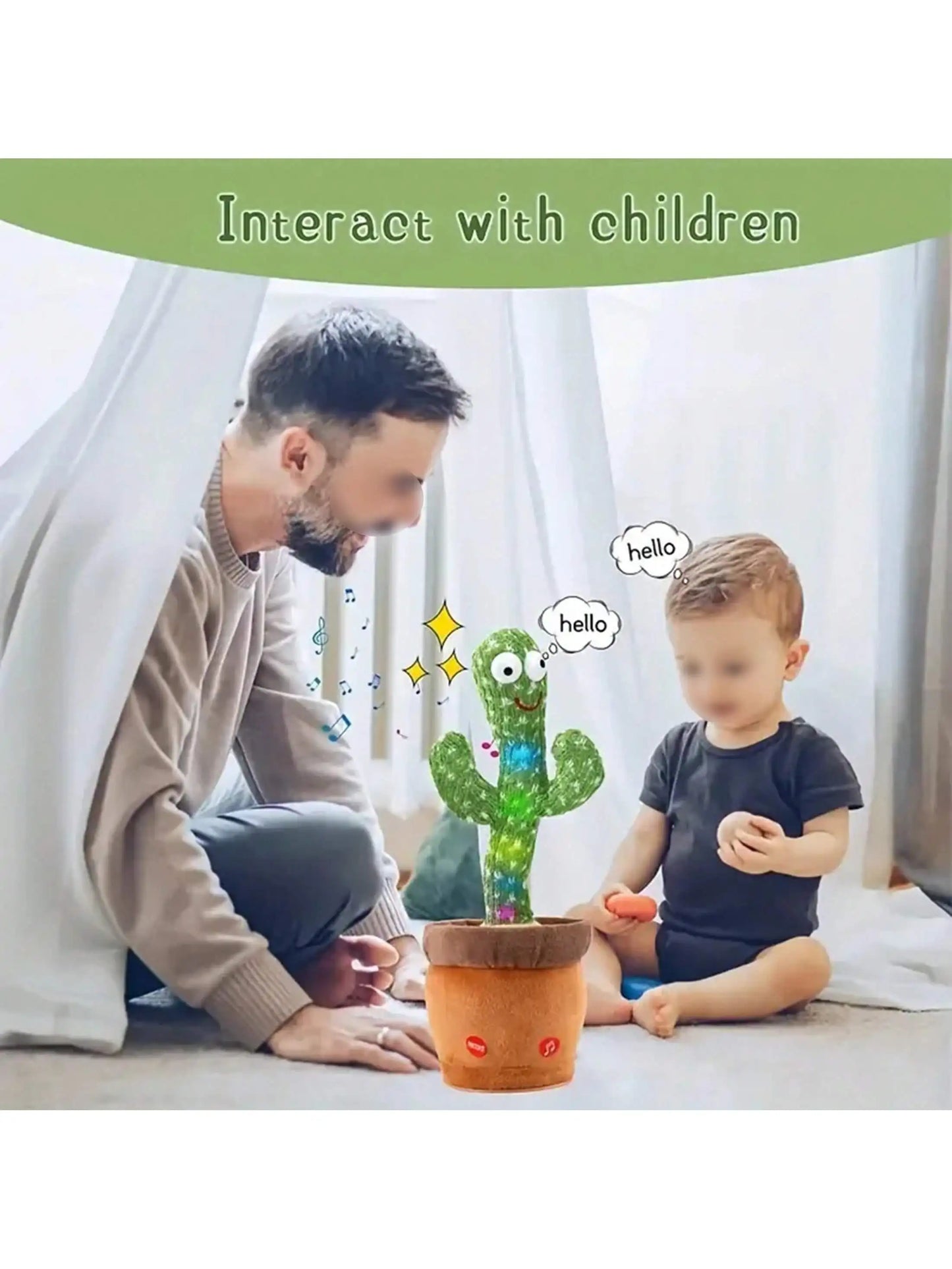 Happy Cactus Friend : jeu interactif musical