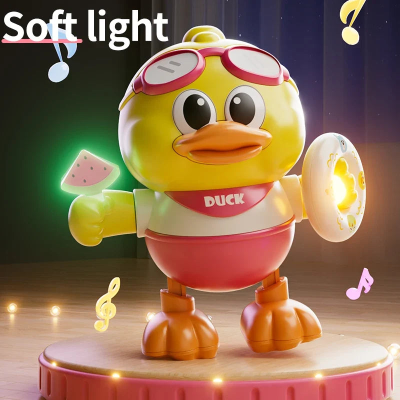 Papera Ballerina Luminosa e Musicale – Regalo per Bebè
