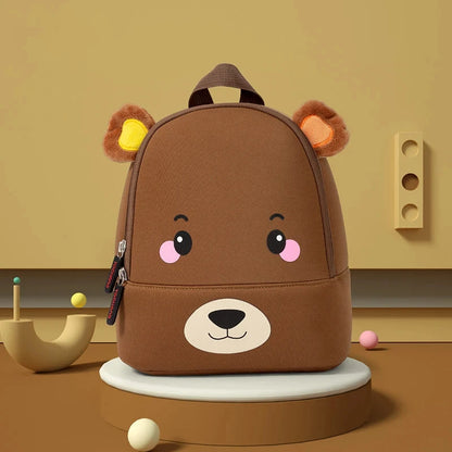 Mochilas de animais 3D para jardim de infância e escola