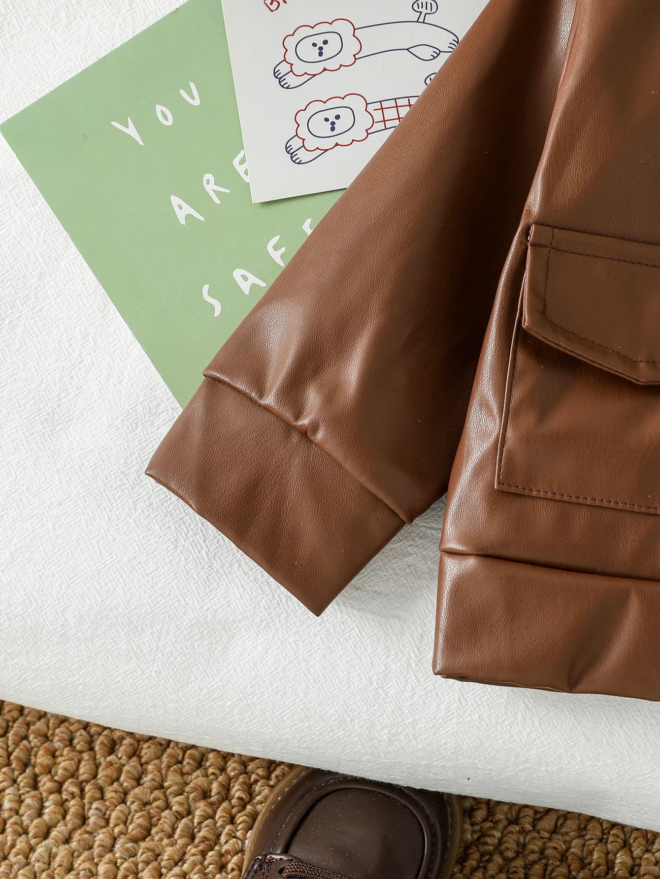 Giacca con Colletto Alto da Bambino – 3 Mesi–3 Anni