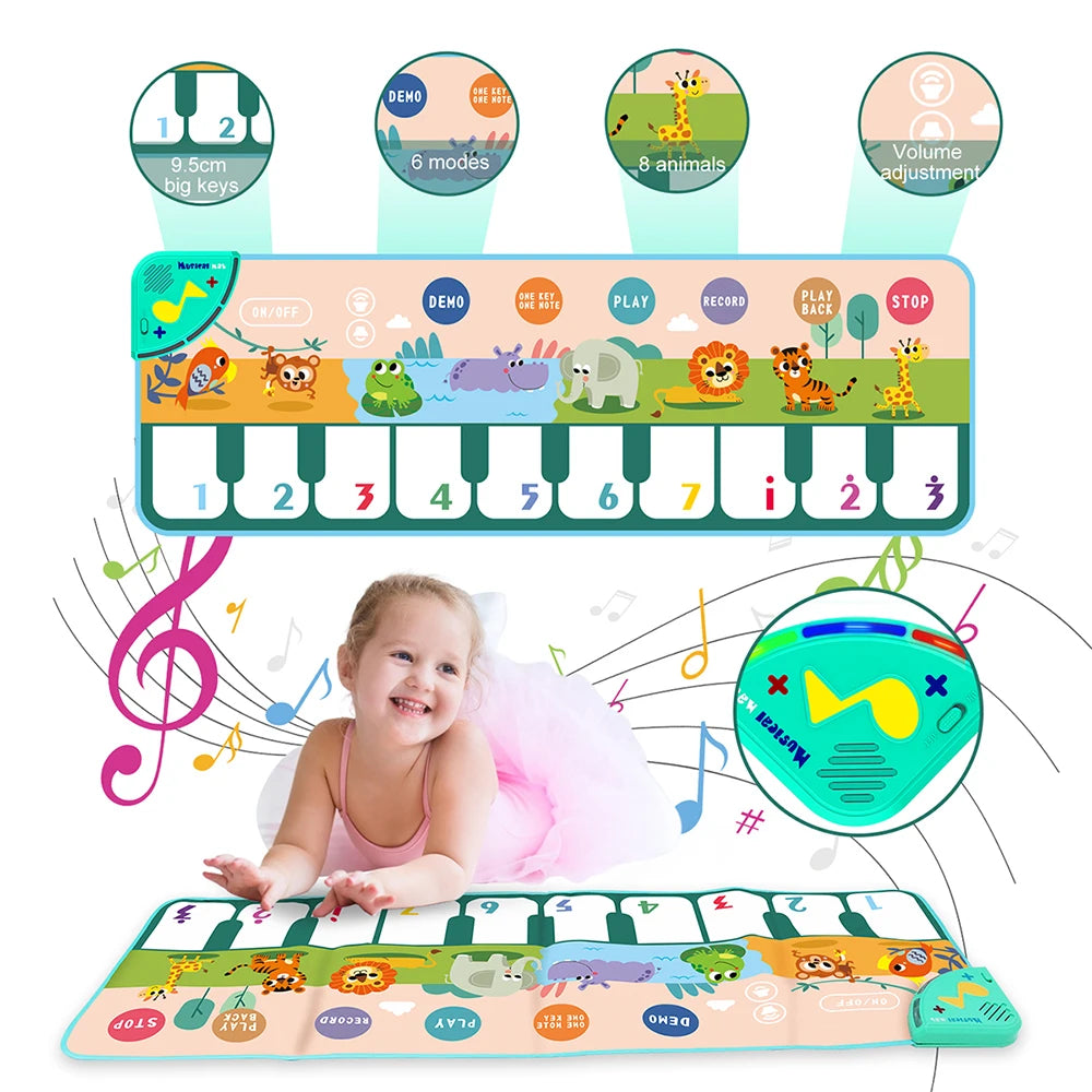 Tapis de piano musical pour enfants