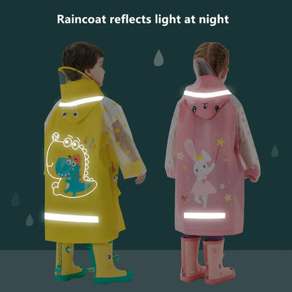 Imperméable à motifs multivariées pour enfants