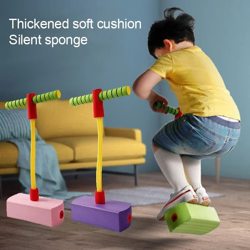 Pogo Jumper in Schiuma per Bambini – Gioco Attivo da Interno ed Esterno