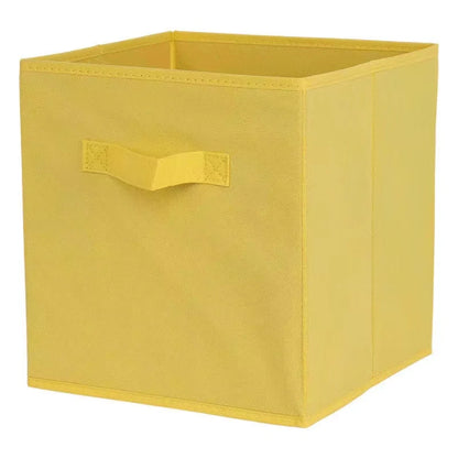 Boîte de conteneur carrée en tissu pliable