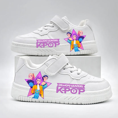 Scarpe Bianche Sneakers K Pop Da 3 a 12 Anni