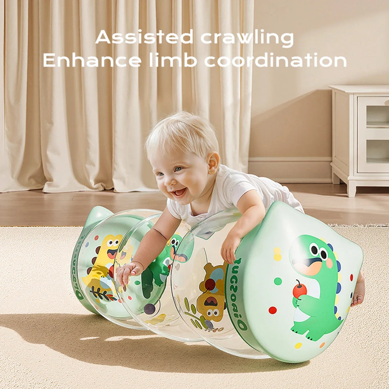Rullo Gioco Tummy Time per Bebè – Età 14+
