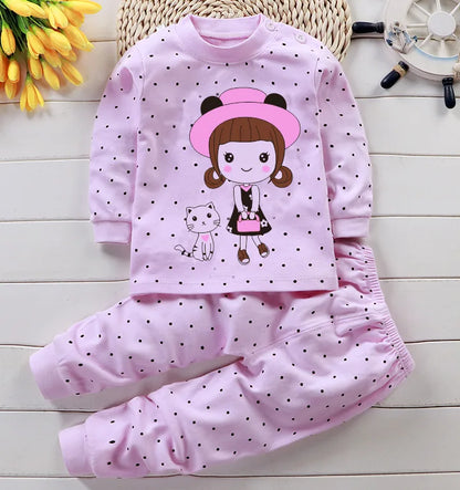 2-piece cotton pajama set