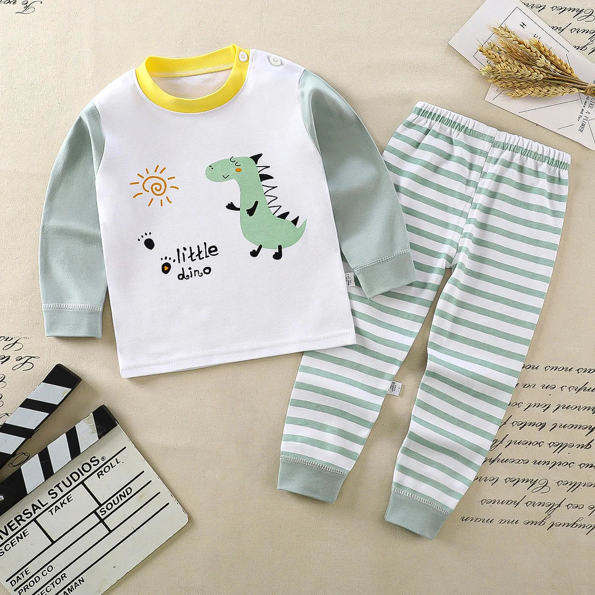 2-piece cotton pajama set