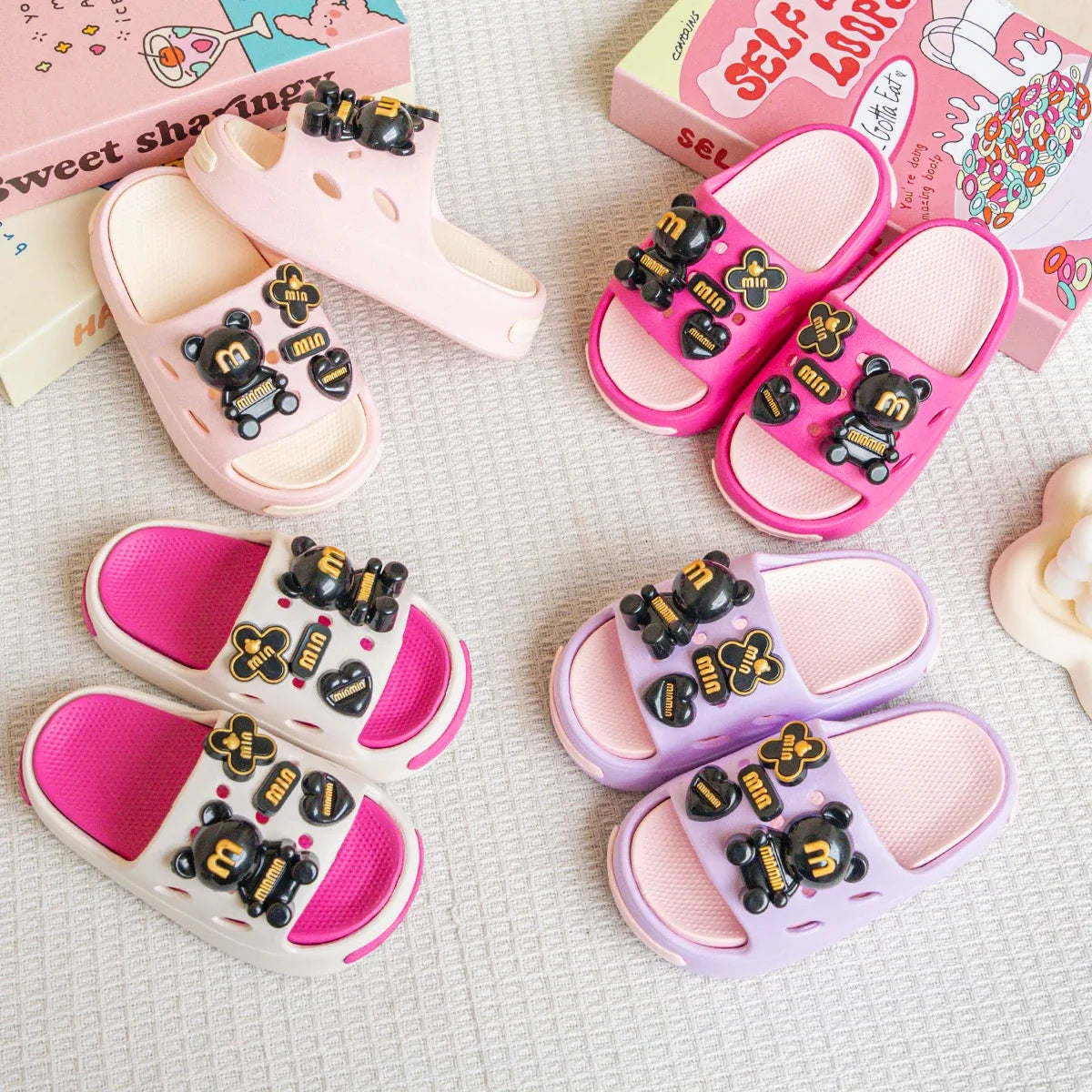 Ciabatte EVA Mini Orsetto da Bambina