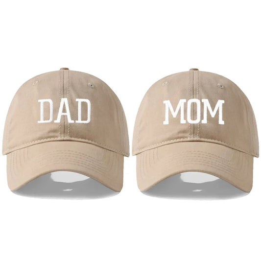 Casquette visière brodée multivariées MAMAN et PAPA adulte