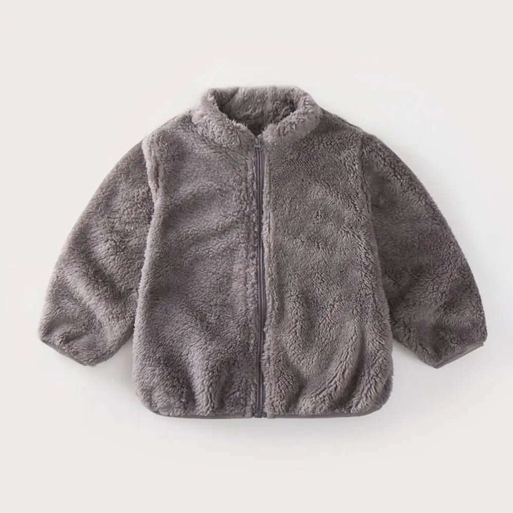Giacca Calda in Peluche per Bambini