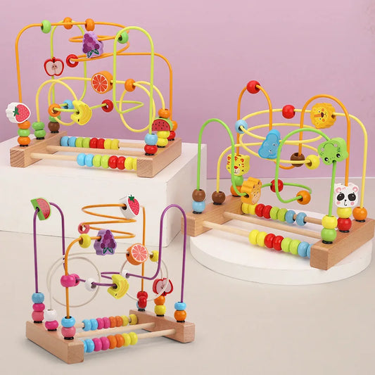 Labirinto Montessori in legno per bambini multivariante Montessori