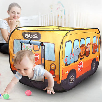 Tenda gioco pop up richiudibile Bus