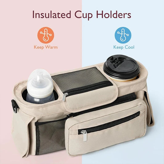 Borsa Organizer per Passeggino e Pannolini