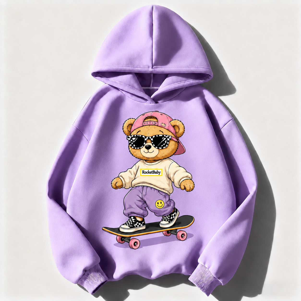 Felpa Streetwear Bear – Da 3 a 14 Anni