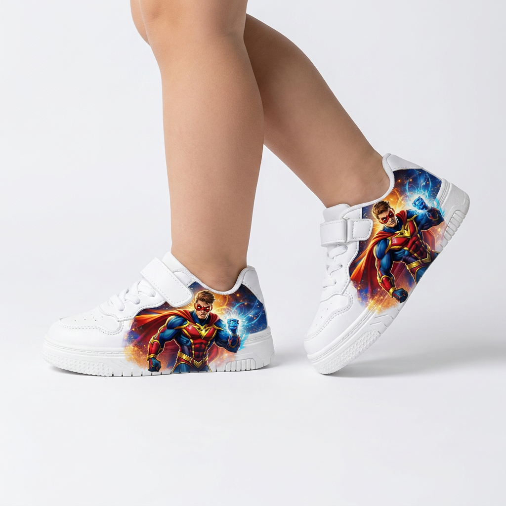 Sneakers Supereroe Power per Bambini – 2–12 Anni