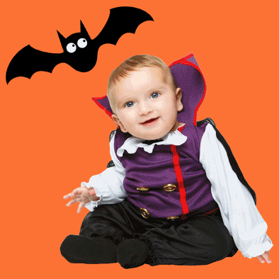 Costume Travestimento Baby Vampiro