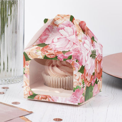 Boîte par Cupcake Floral Single