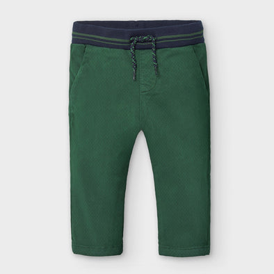 Pantaloni Lunghi Chino Verde Albero