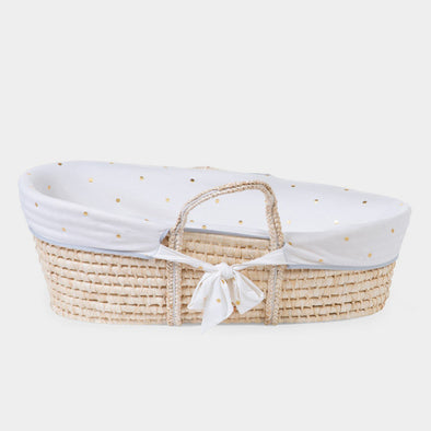 Cover for Basket Baby Carrier Gold Dots