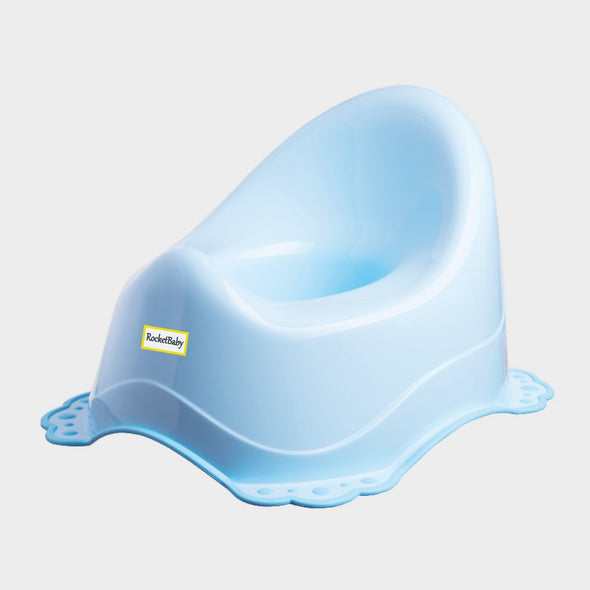 Vasino Sonoro con Base Classic Azzurro Baby