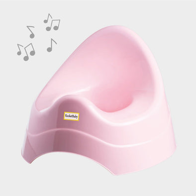 Classic Pink Baby Sound Potty