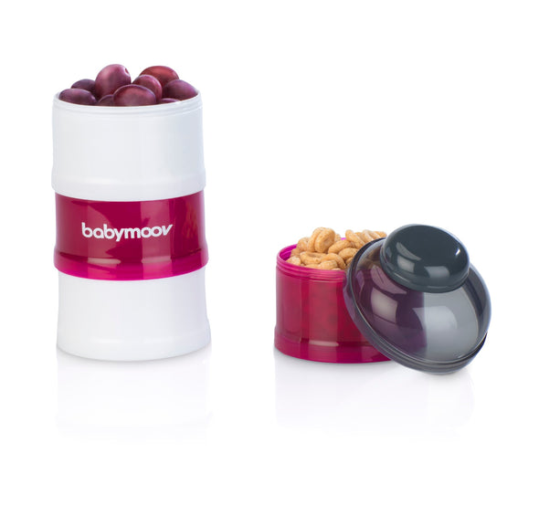 Contenitore e Dosatore per il Latte Ciliegia | BABYMOOV | RocketBaby.it