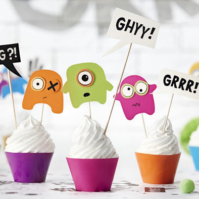 Kit de décoration Cupcake Monsters