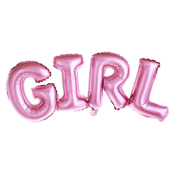 Palloncino Foil Girl Pink 74 x 33 cm